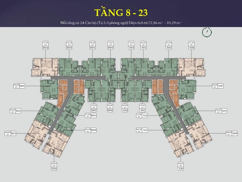 Mặt bằng dự án The EverRich Infinity