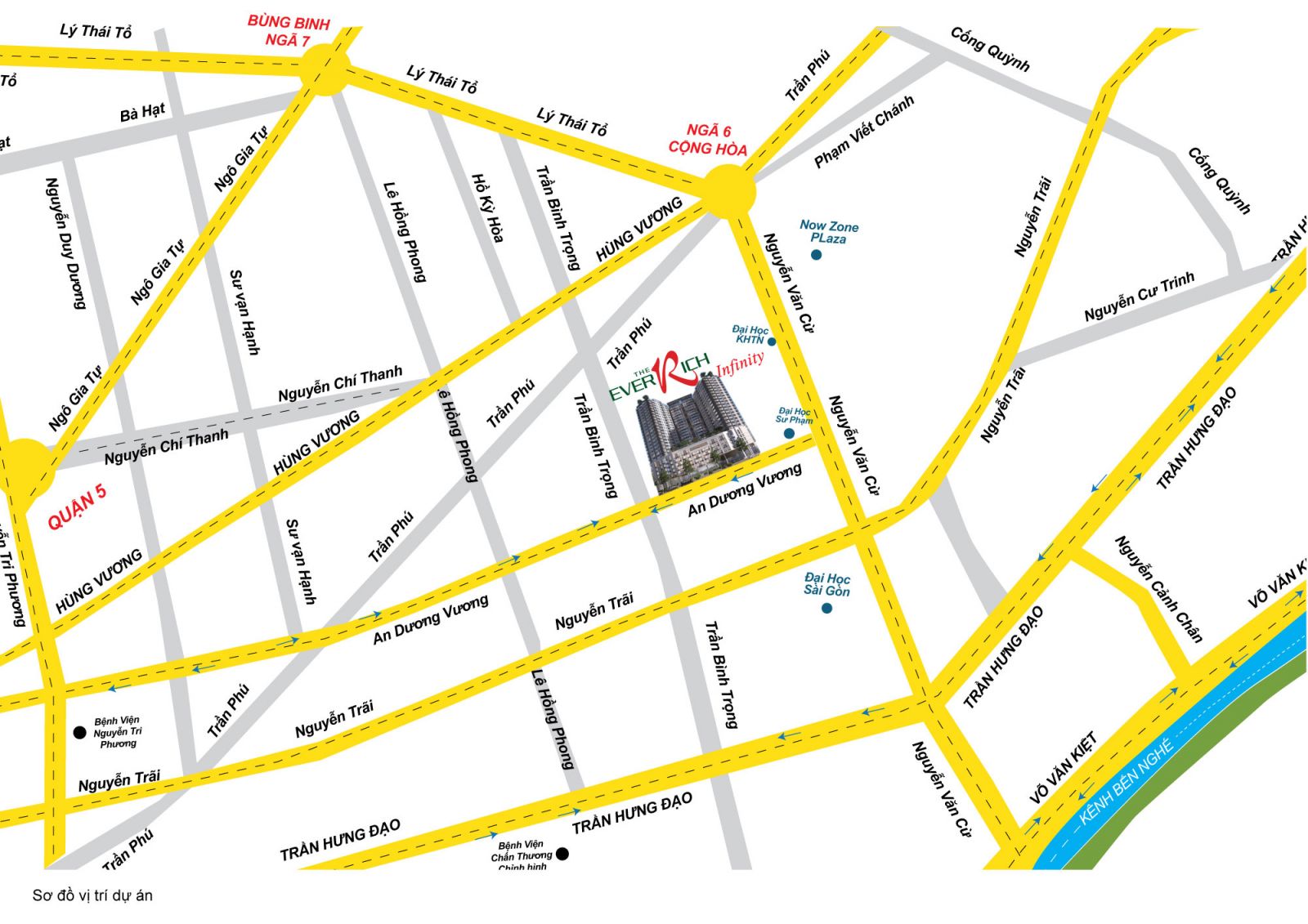 Vị trí The EverRich Infinity